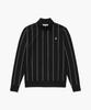 LECOQ GOLF Men'S Striped Half-Zip Sweater _Blck Gq321Mkp93