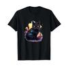 Cat Owner Mystical Black T Shirt Vintage Homme Graphic Stretched Designer Clothes Breathable Top For Everyday Wear