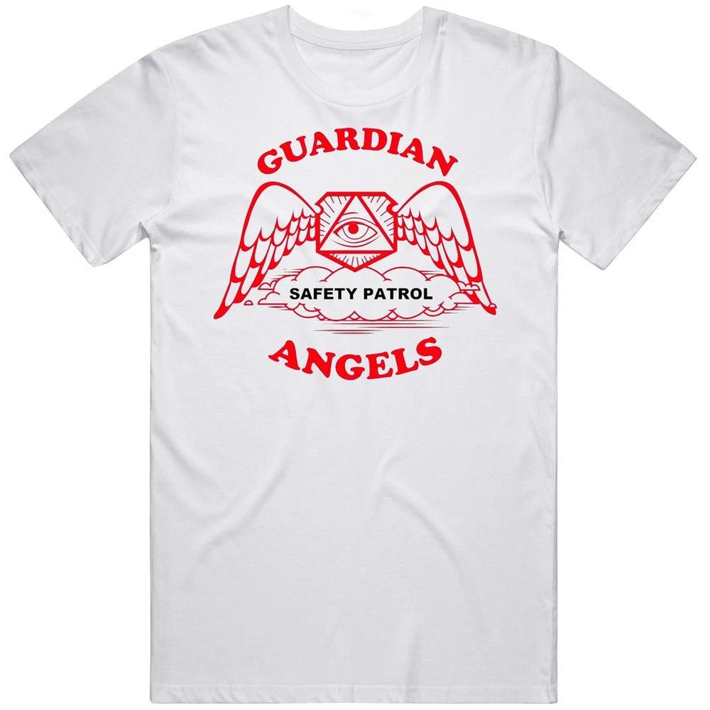 Guardian Angels Safety Patrol Unisexs Size Large White T Shirt S