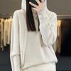 Women Knitted Hoodie Sweater MODERN NEW SAGA Winter Knitted Pullover Sweatshirt Autumn Soft Warm Wool Sweaters Female Jumper Knit Top