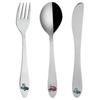 Cutlery for Children Kids Steel Fork Knife Spoon Cutlery Set Car