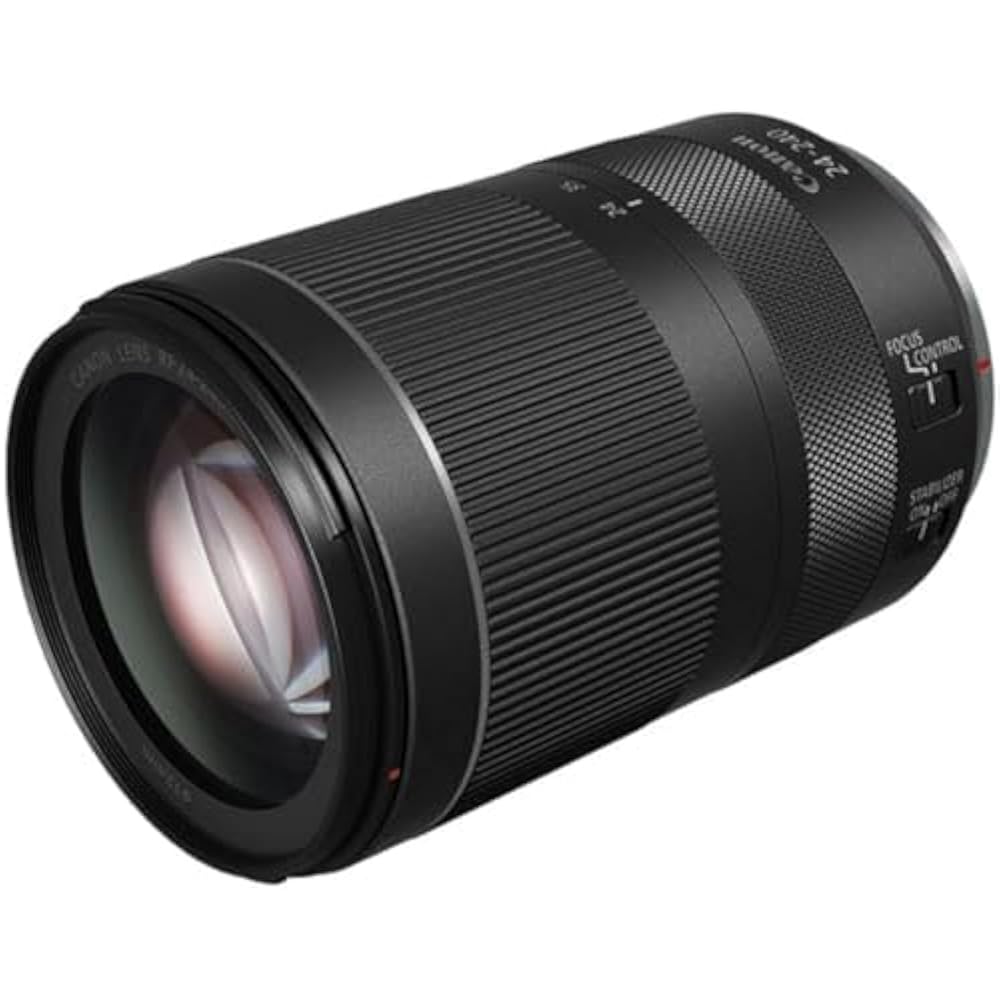 Canon RF 24-240mm F4-6.3 Has a USM Lens, Black
