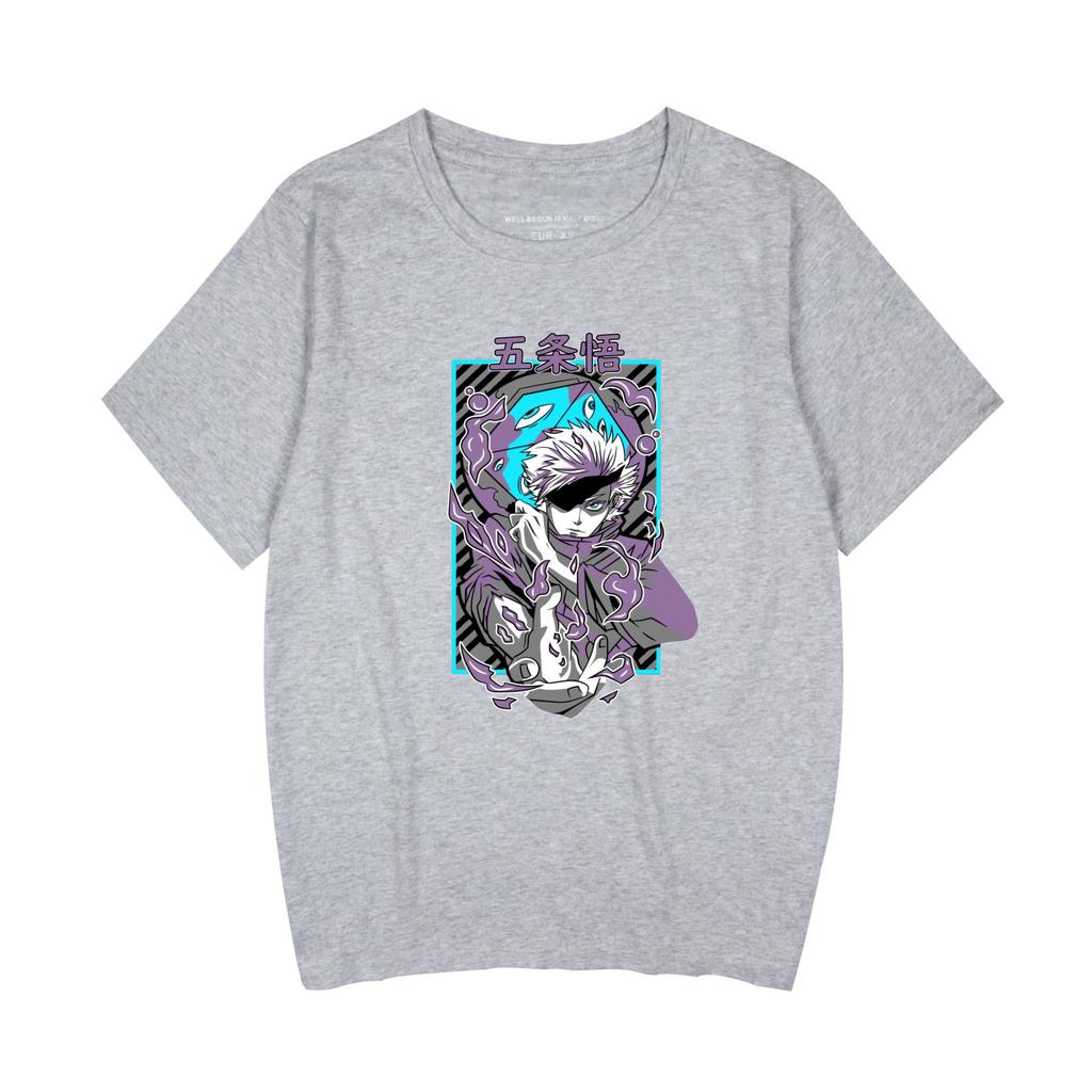 New Anime Jujutsu Kaisen Printed Men's T-shirt Unisex Casual Fashion Street Harajuku Style Short-sleeved Tops T-shirt