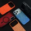 iPhone 17 Pro Max Kevlar-Style Magnetic Phone Case with Metal Frame and Carbon Fiber Pattern