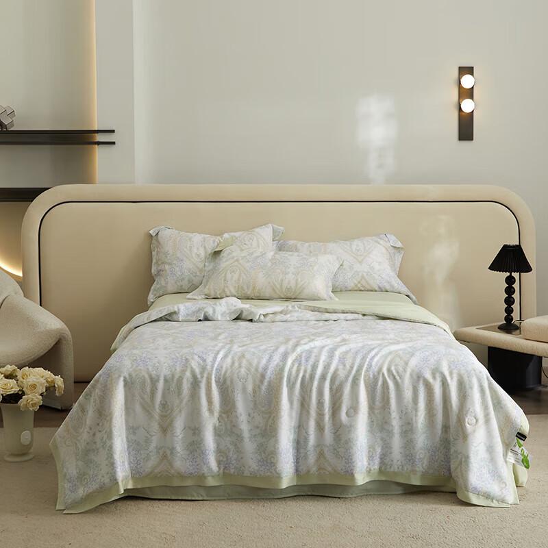 

Hengyuanxiang Lyocell Printed Cooling Summer Quilt Set