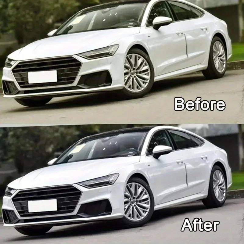 100g Premium White Car Wax - Scratch Repair and Polishing Paste for Long-lasting Shine and Protection for All White Vehicles