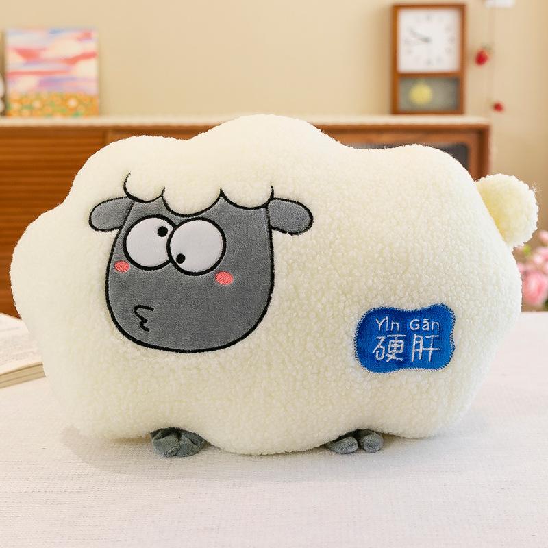 

Милая овечка кашемировая игрушка подушка для мужчин и женщин подарок на день рождения диван подушка для сиденья автомобиля 40cm белый