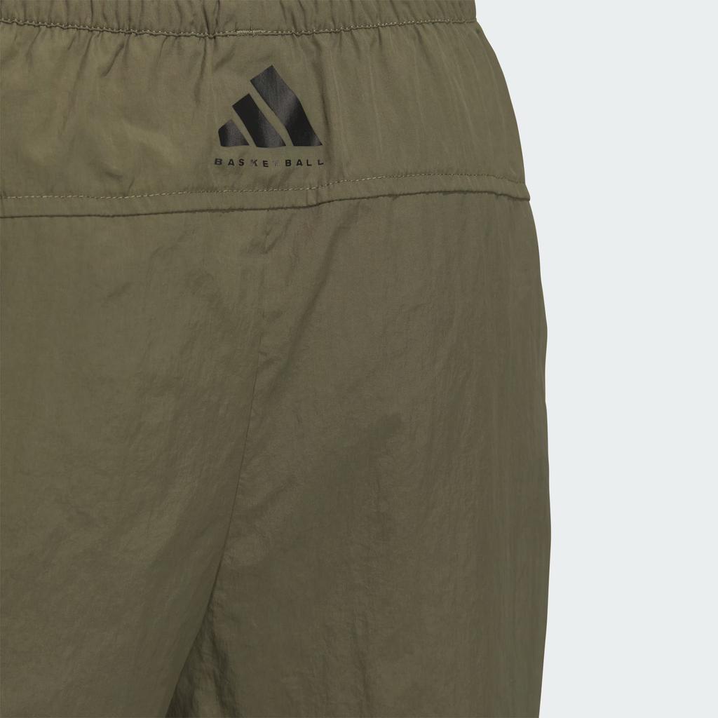 Adidas Basketball Ss25 The 2025 Collection Chapter 03 Fashion Versatile Loose Woven Sports Shorts Unisex Shorts KE5909