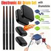 Air Drum with Drumsticks Sets Portable Electronic Virtual Air Drum Drumsticks Pedals Professional for Beginners Children Adults