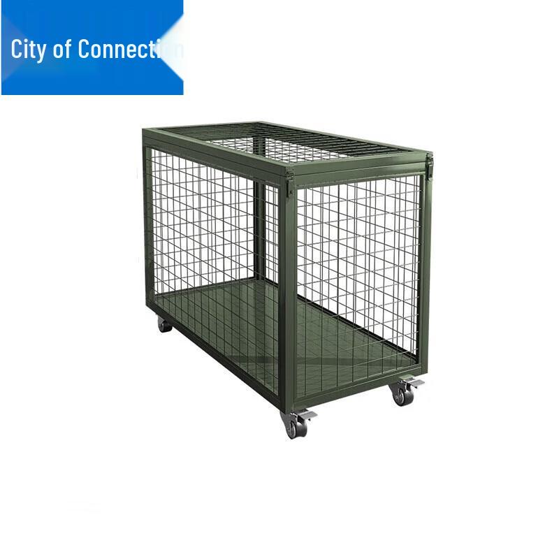 Foldable Mobile Storage Mesh Cage