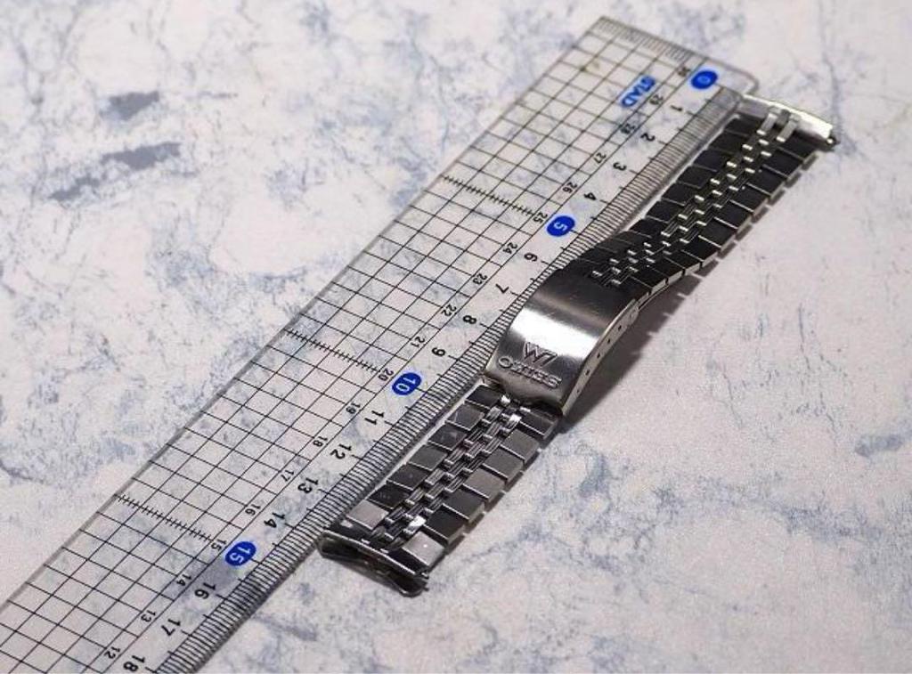 [USED] Seiko Roadmatic Genuine Stainless Steel Band 19mm Metal Band