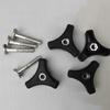 Hi-Strength Triple-Cornered Triangles Knob Handle Lawn Mower Handlebar Nuts  Outdoor Tools