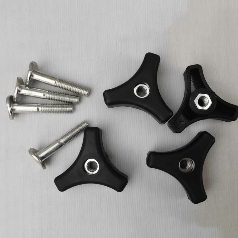 Hi-Strength Triple-Cornered Triangles Knob Handle Lawn Mower Handlebar Nuts  Outdoor Tools
