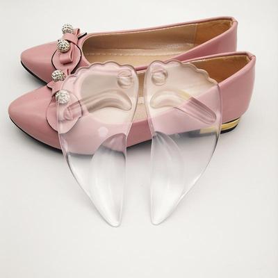 Silikonowe antypoślizgowe ortopedyczne wkładki łukowe na przednią część stopy do damskich butów na wysokim obcasie