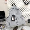 New ins design niche lightweight backpack versatile student schoolbag women's leisure simple commuter travel backpack