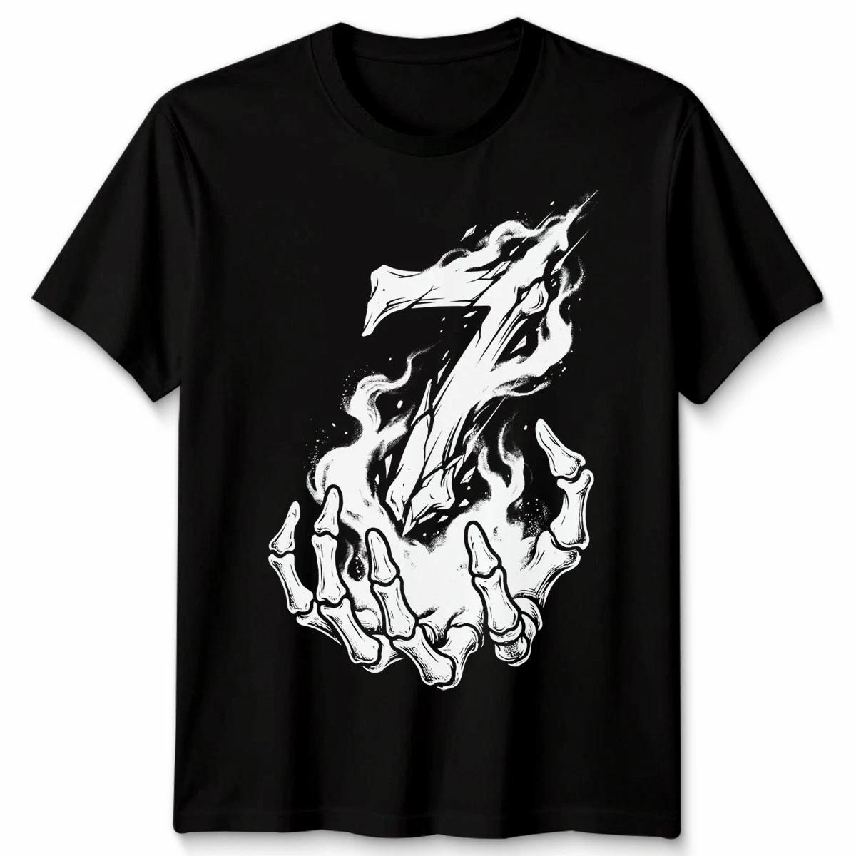 Gothic Skeleton Hand Dark Shard Fantasy Art Mens T Shirt Womens Graphic Tee S
