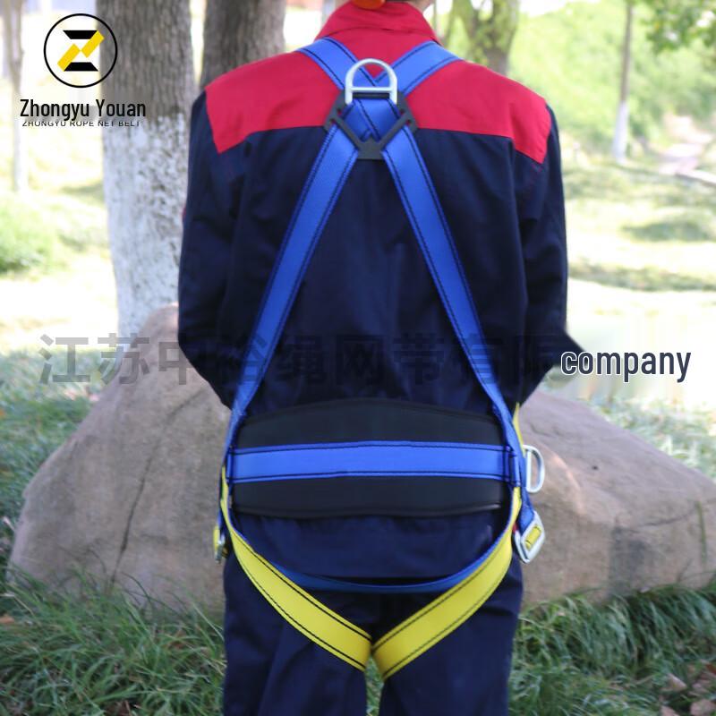 OLOMM Five-Point Full Body Safety Harness