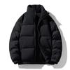 Dopamine Color Block Thick Stand Collar Down Jacket Winter Unisex Warm Casual Fashion