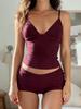 Trendy Slim Fit Women's Camisole and Shorts Set