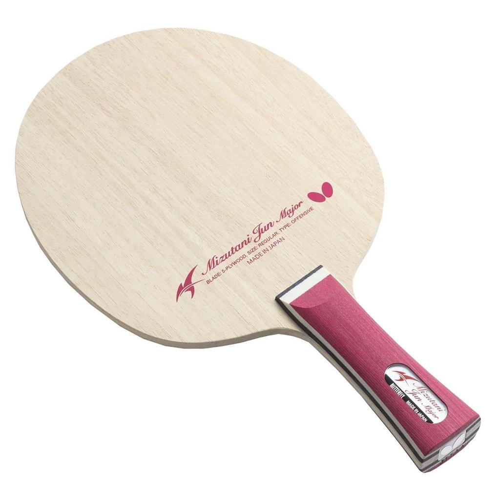 Butterfly table tennis racket Mizutani Jun major J.T.T.A. (Japan Association) certified beginner