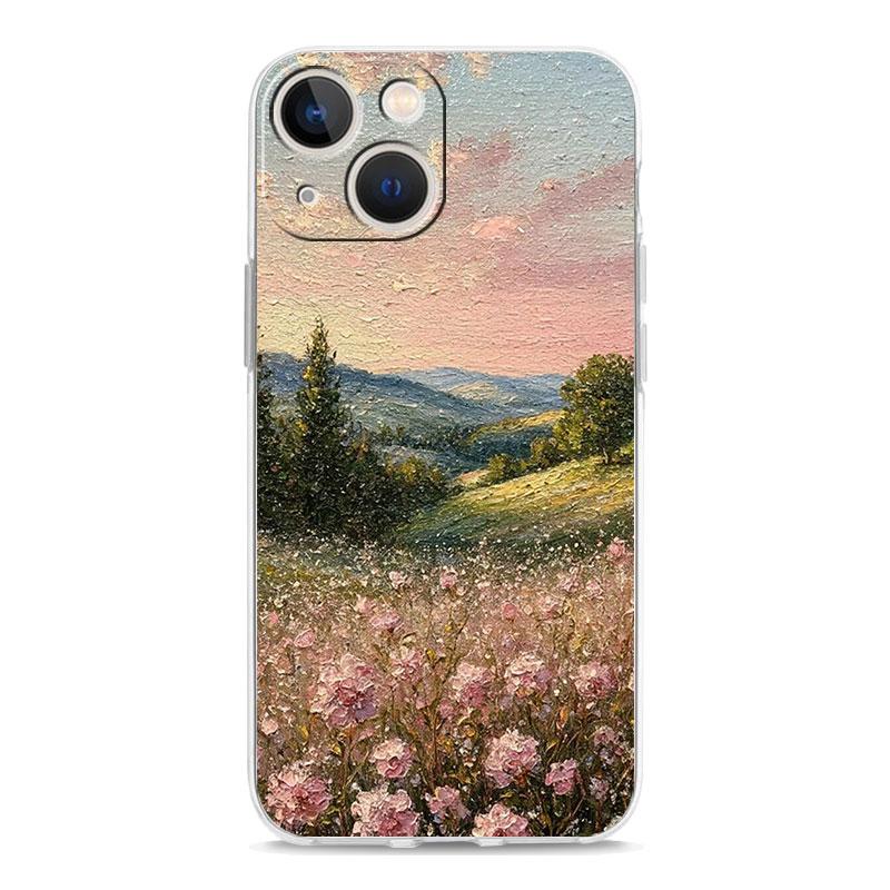 Phone Case For iPhone 17 Cases iPhone Air 16 15 12 13 14 Pro Max 15 Plus 16Pro iPhone11 Cover Garden Paint Art Vincent Van Gogh