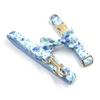 Ensemble Mihala Boss Collier pour Chien, Laisse et Nœud Papillon à Imprimé Myrtilles avec Boucle Dorée