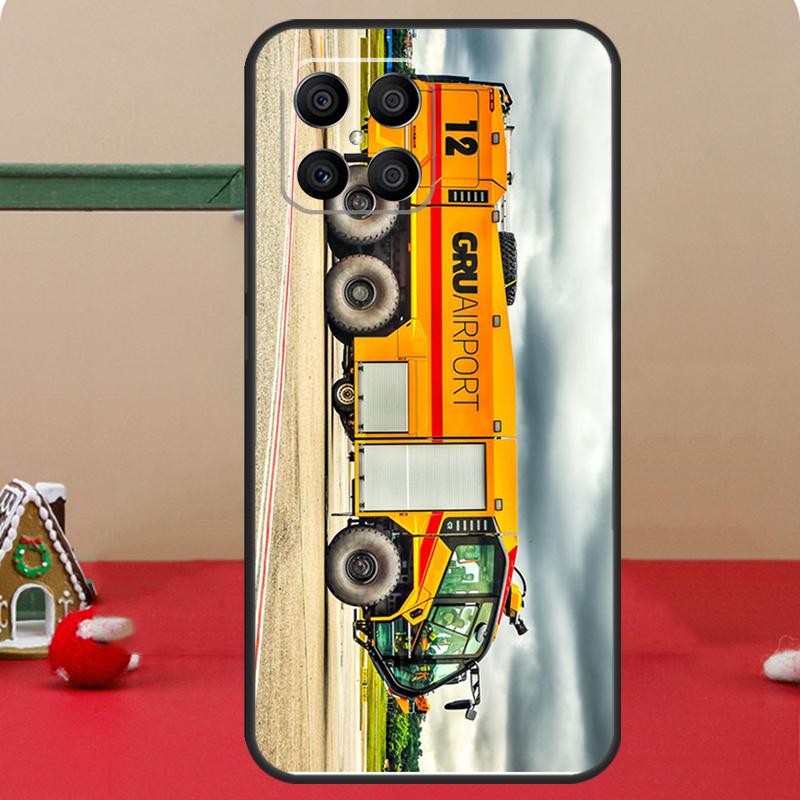 Fire Truck Case For Honor Magic 7 Lite 6 8 Pro Honor 400 200 70 90 X8c X8b X9a X9b X9c X9d Win RT Cover