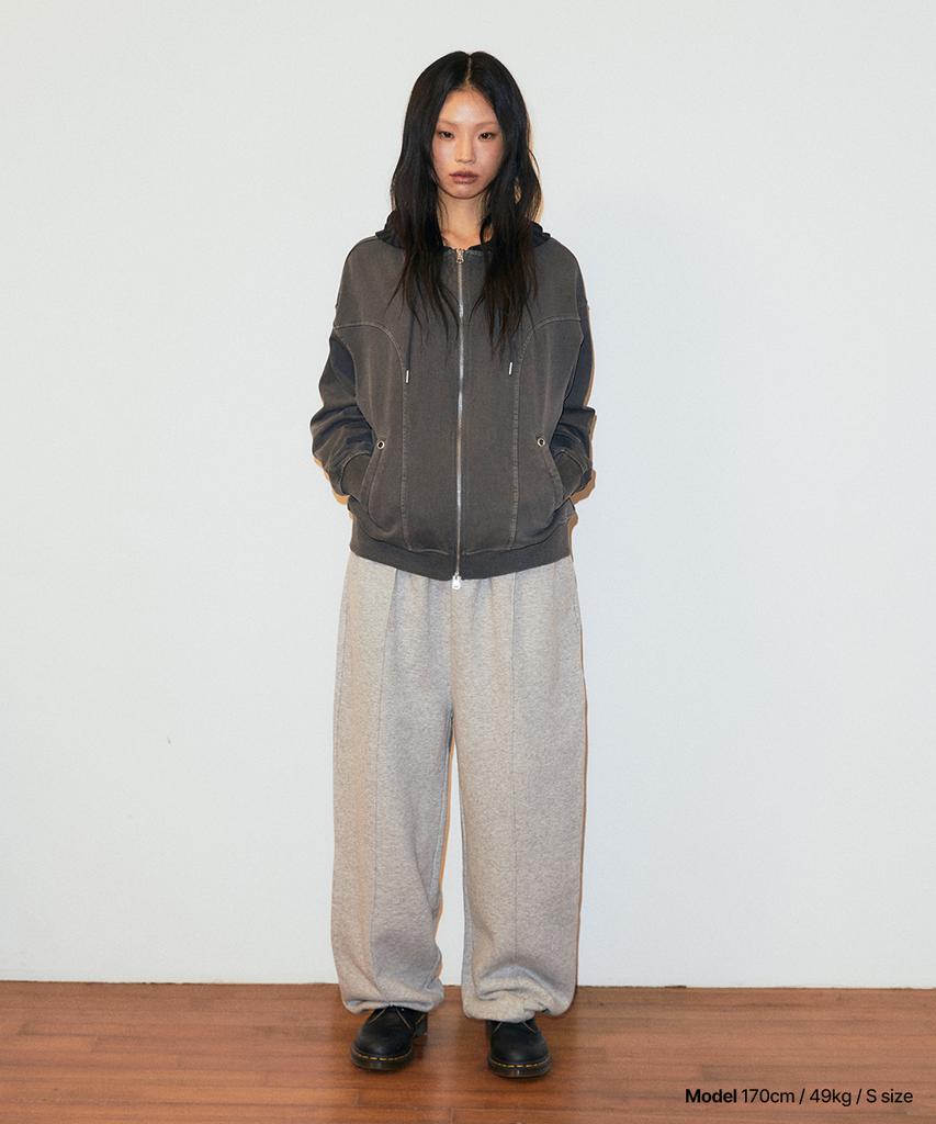 MAHAGRID Stripe Pocket Sweat Pant Gray(Mg2Ffmpa08A)