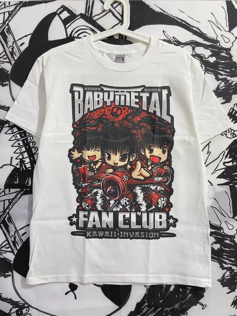 Babymetal Japan Band T Shirt Men Women's Hip-hop Rock Band Casual Short Sleeve Y2k Tees Tops Aesthetic Free Shipping 70906