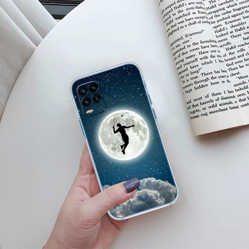 RA6 Badminton Sports Phone Case for Motorola Moto E13 E15 E20 E22 E22I E22S E30 E32 E40 E7 E7I G Plus Power Play Stylus G22 G14