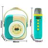 Bluetooth Wireless Karaoke Microphone with Integrated Speaker for Home and Kids