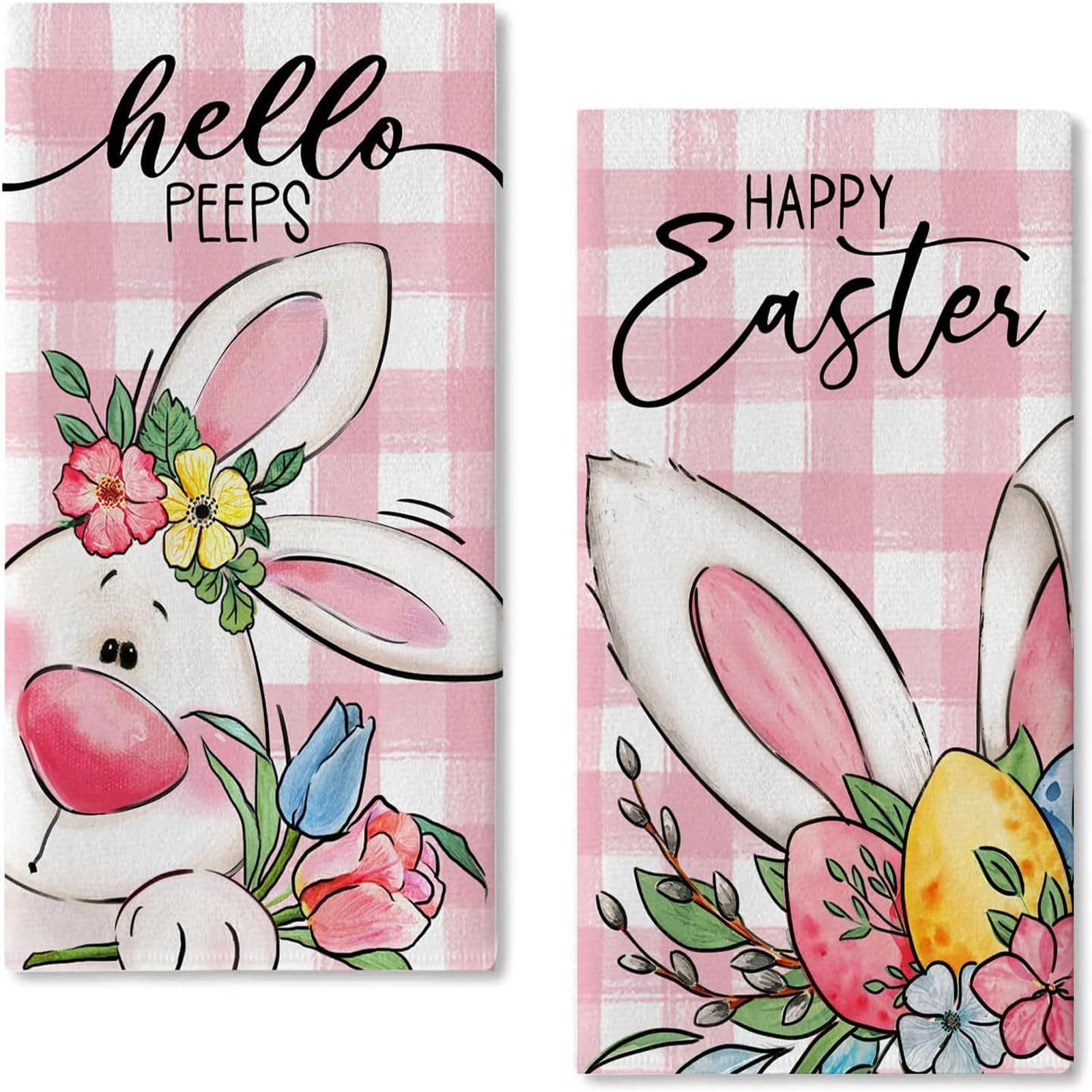 

2 шт. Полотенце для посуды с забавной тематикой из микрофибры с функцией теплопередачи One Size белый