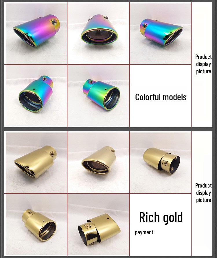 Țeavă de eșapament din oțel inoxidabil pentru Haval H6 Odyssey Camry Santa Fe ASX 10CRV