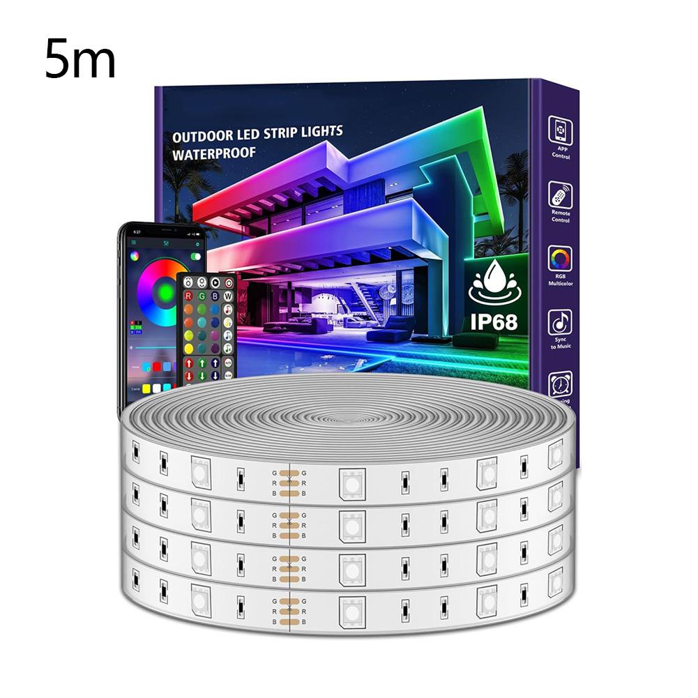 

Гибкая светодиодная лента 24 В, источник питания, боковые светильники для бассейна, самоклеящиеся светодиодные ленты с синхронизацией музыки для лестниц, дорожек патио, декора