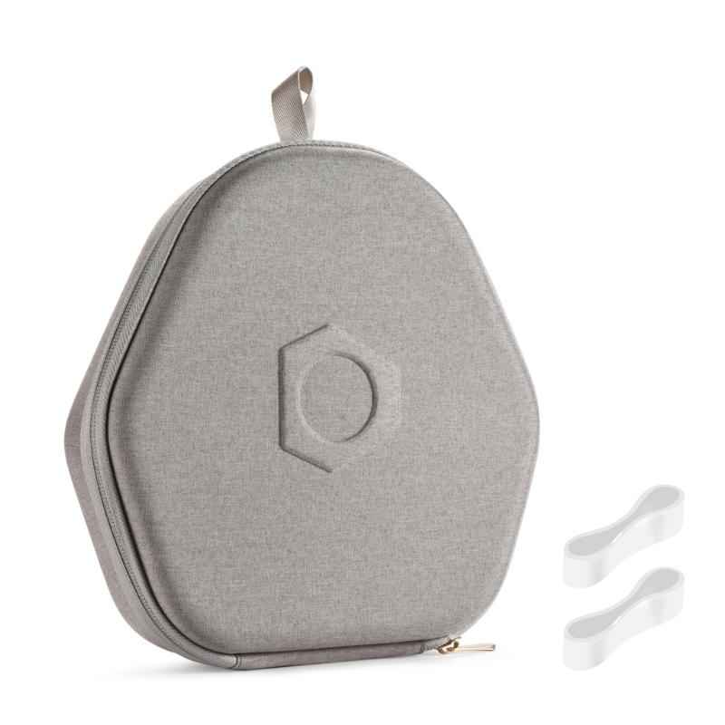 Shockproof Headset Carrying Bag Build In Cable Organiser for TUNE720BT TUNE710BT Noise Cancelling Over Ear Headphone серый
