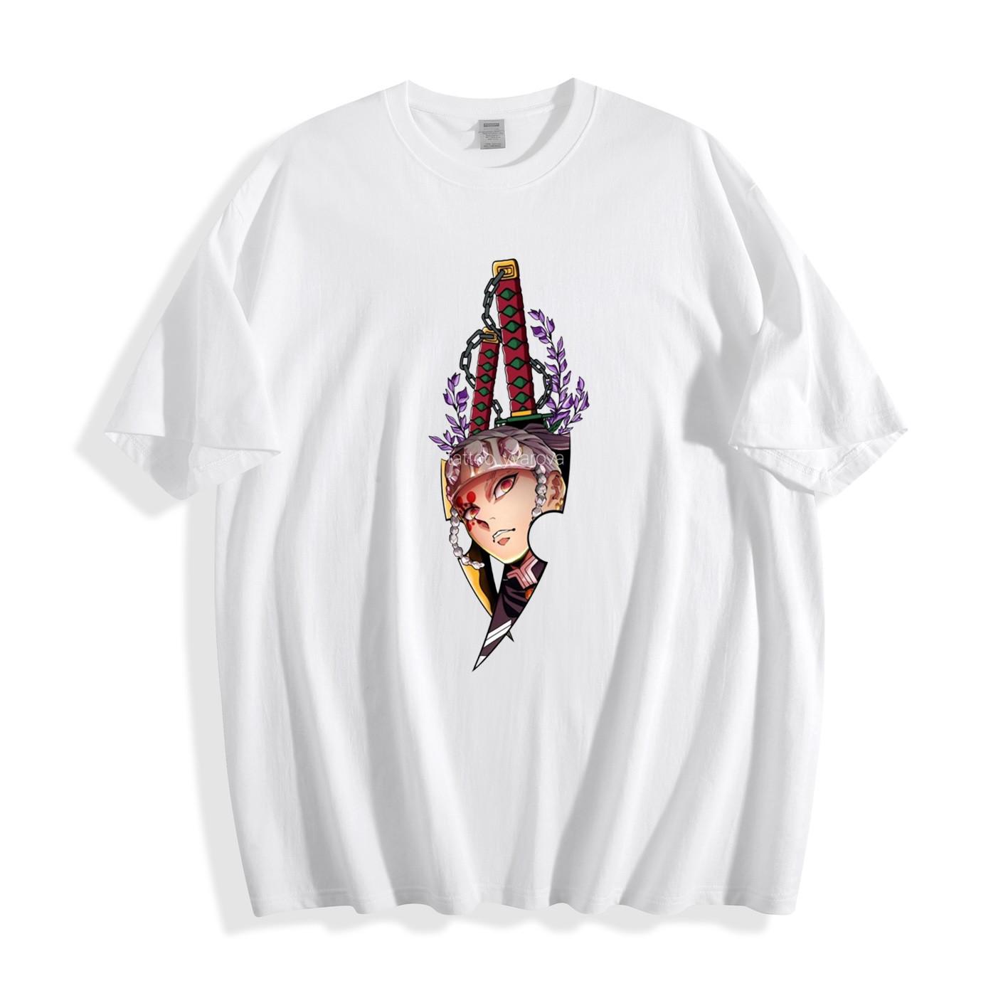 Demon Slayer Tengen Uzui Sword Graphic T-Shirt XL