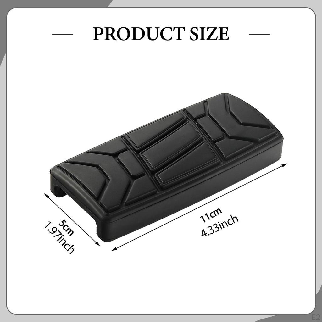 Full Size Brake Pedal Motorcycle Footboard Steel High Performance Repair Motorbike Accessories for