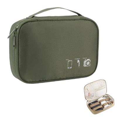 MiLifeStyle Travel Gadget Cable Storage Small Item for Business USB SD DIY Bag Pouch, Pouch, Pouch, Bag, Lightweight, Water-Repellent, Divided,