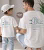 Camisetas Combinando Pai e Filho – Roupa Personalizada Pai e Filho – Estampa no Verso com Nome Personalizado – Camisa Pai e Eu – Presente de Dia dos Pais – Presente Pai