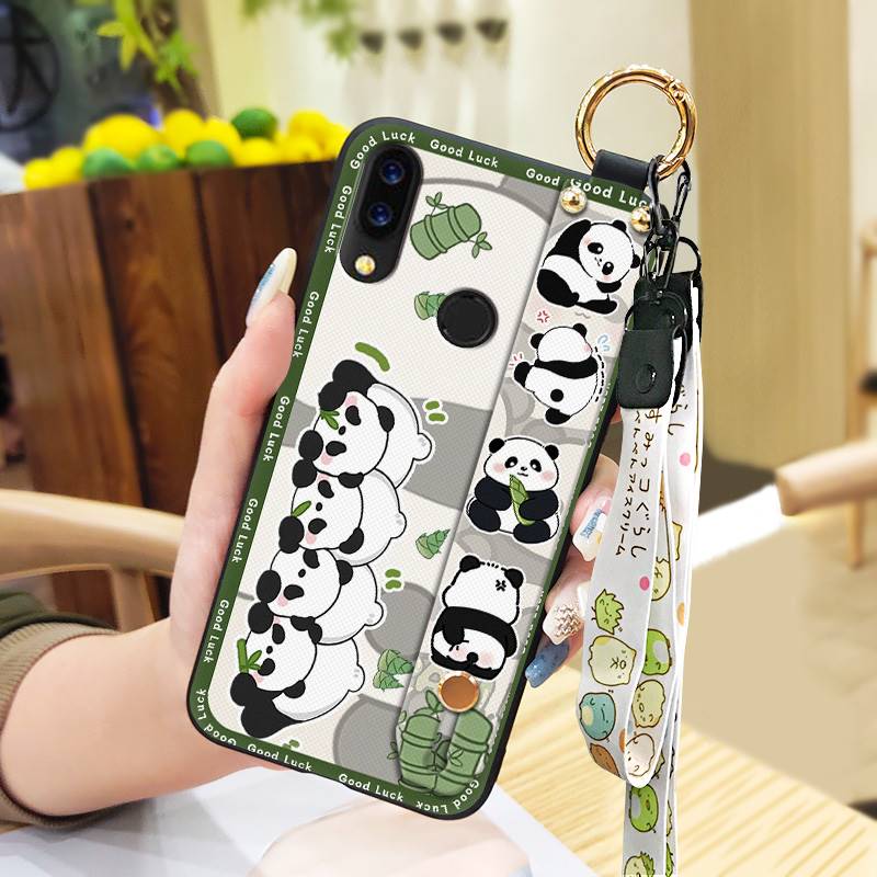 Wrist Strap Waterproof Phone Case For UMIDIGI Power Phone Holder Kickstand Dirt-resistant Cartoon Protective Shockproof