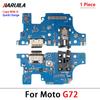 USB Dock Connector Charging Port Flex Cable For Moto G04 G14 G24 G34 G54 G53 G84 5G G13 G22 G23 Charger Board With Mic Module