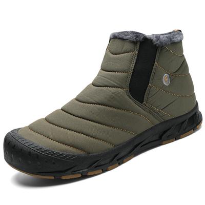 Scarpe invernali da uomo in cotone Stivali da donna caldi in velluto Plus Stivali da neve per coppia taglie forti