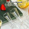 Acrylic Clear Double Jigger Measuring Cup 40cc Measuring Cup 100ml for Milktea Measuring Pitcher