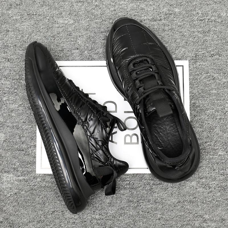 Herren Casual Sneaker 2024 Frühling Herbst Atmungsaktiv Daddy Schuhe Outdoor Ultraleicht Schirmstoff Schnürschuhe Freizeitschuhe für Herren