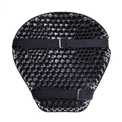 Motorcycle Honeycomb Gel Seat Cushion 3D Mesh Fabric Comfort Autobike Decompression Cover Shock Absorbing Relief Cushions