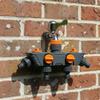4 Outlet Hose Splitter Individual Water Diverter Easy To Install Garden for Yard,
