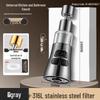 Universal Rotatable Kitchen Faucet Extender with Purifier and Anti-Splash Head