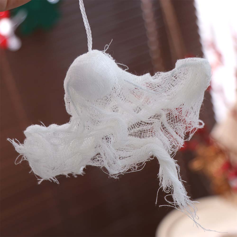 6 Stück Realistische Halloween-Geisterdekorationen Halloween-Geister-Windbeutel Festliche Partyartikel