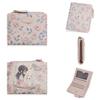 Cartoon Short Wallet For Women With Antitheft Design And Card Organizer