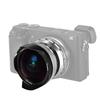7.5mm F2.8 Manual Focus Fisheye Lens 180 Degrees  Ultra Wide Angle Large Aperture E-Mount Lens